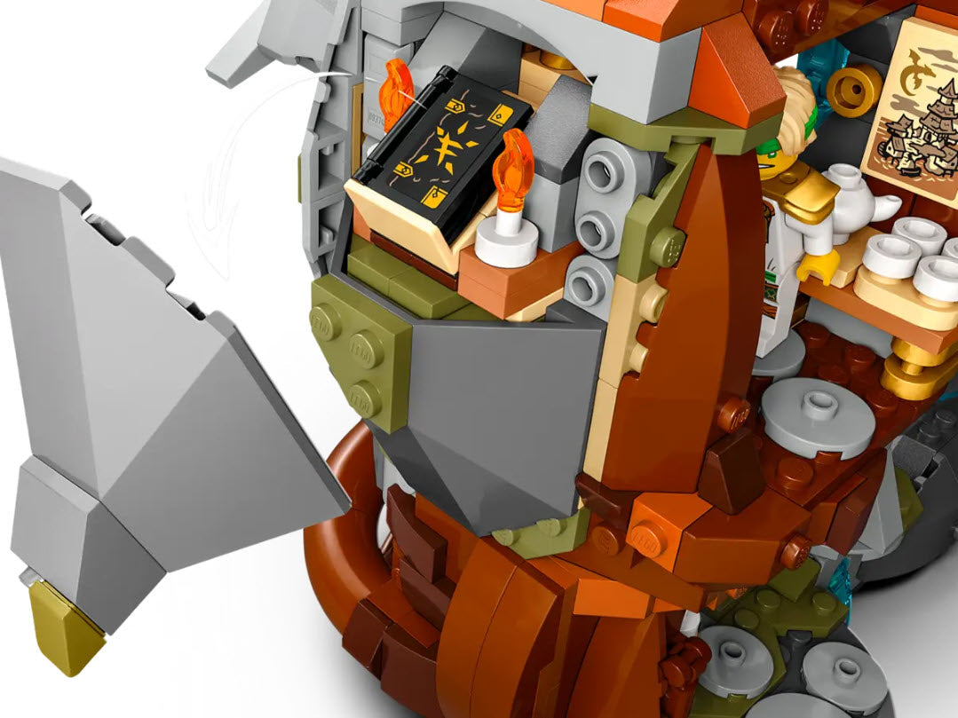 Detail 1: LEGO Ninjago 71819 Drachenstein-Tempel