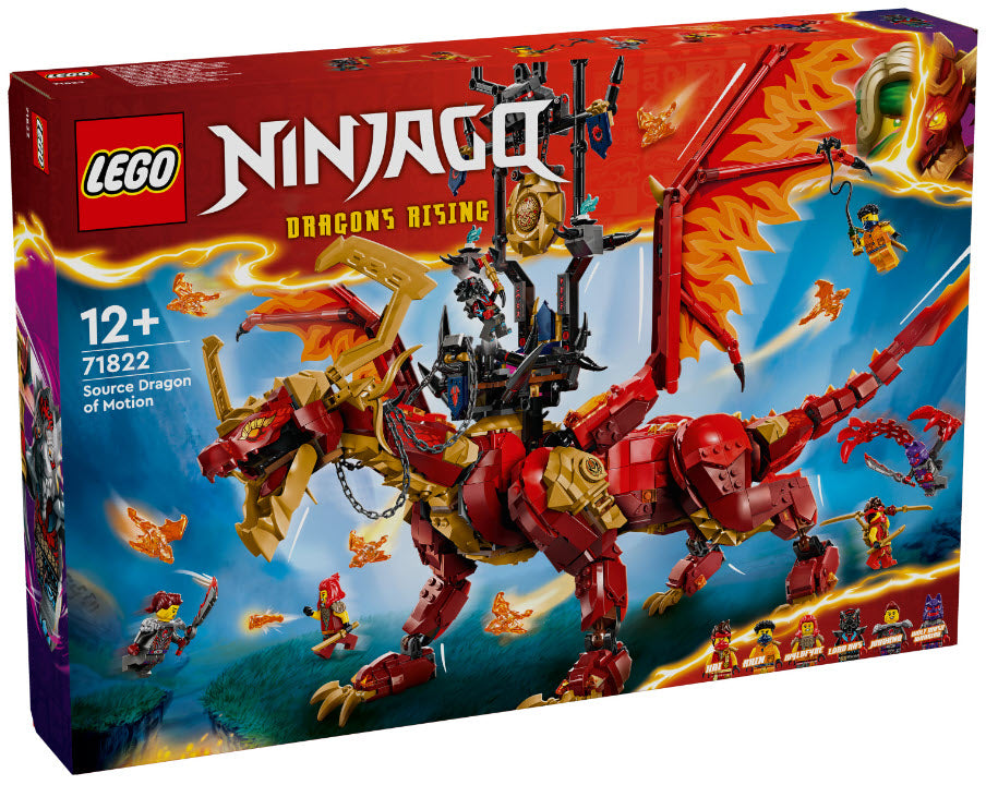 LEGO Ninjago 71822 Quelldrache der Bewegung