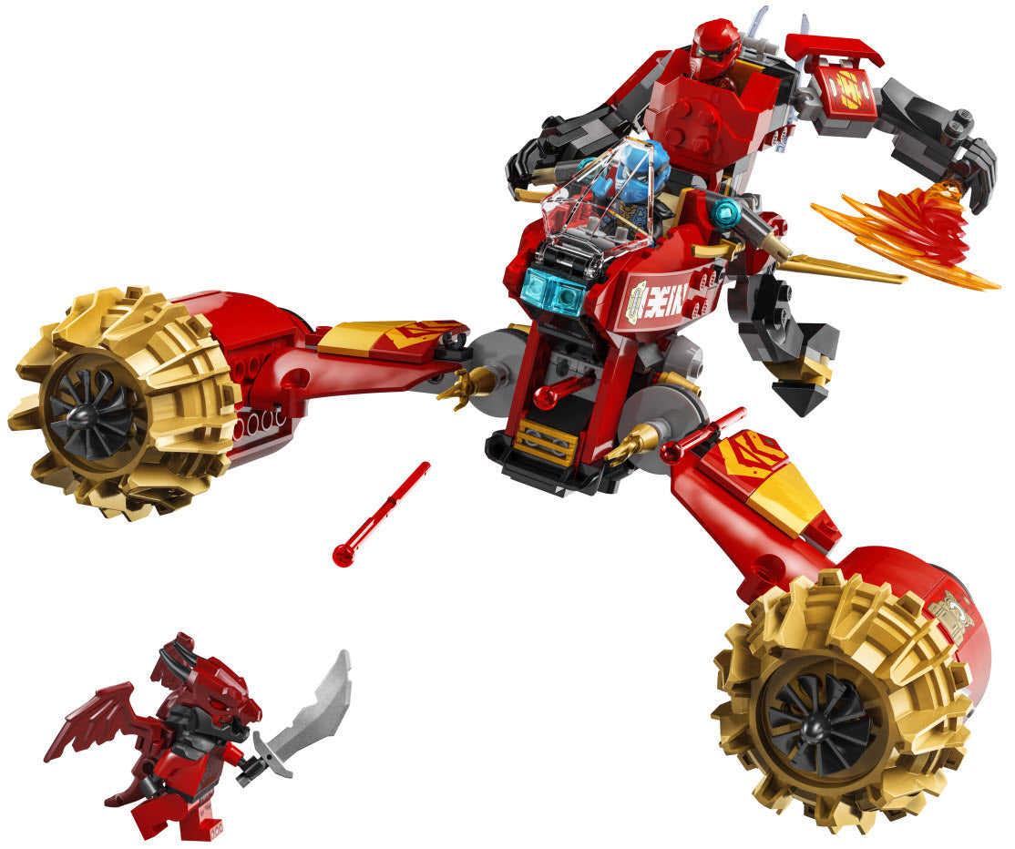 Inhalt: LEGO Ninjago 71830 Kais Sturmreiter-Mech