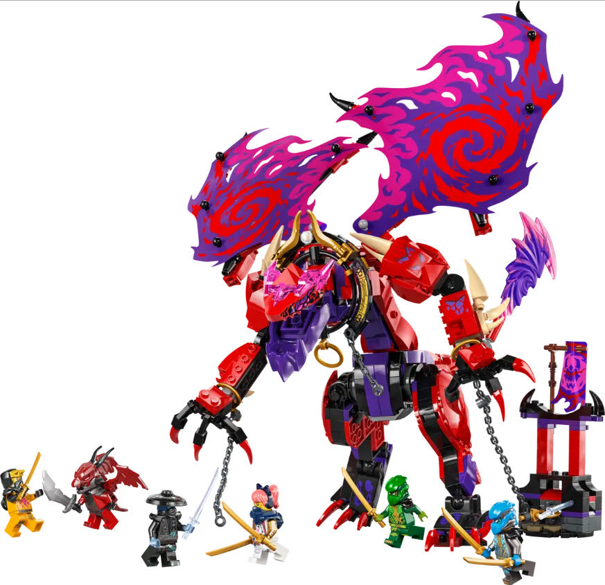 Inhalt: LEGO Ninjago 71832 Chaosdrache Donnerzahn