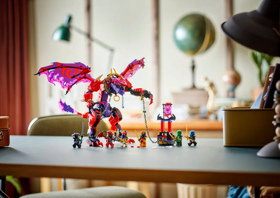 Detail 1: LEGO Ninjago 71832 Chaosdrache Donnerzahn