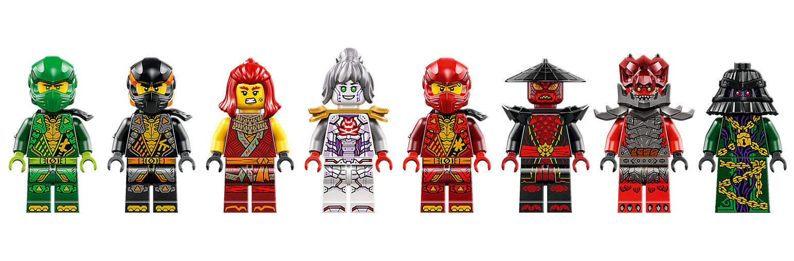 Minifiguren: LEGO Ninjago 71836 Lichtbogendrache