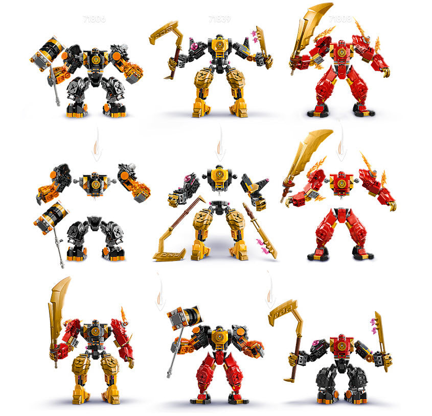 Detail 1: LEGO Ninjago 71839 Arins Spinjitzumech