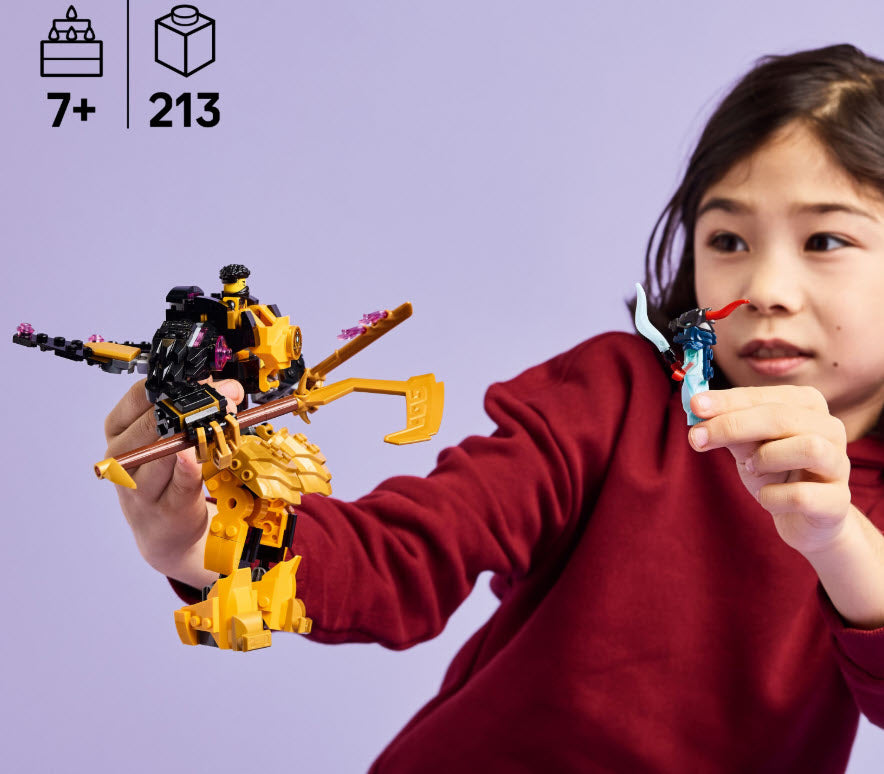 Detail 2: LEGO Ninjago 71839 Arins Spinjitzumech