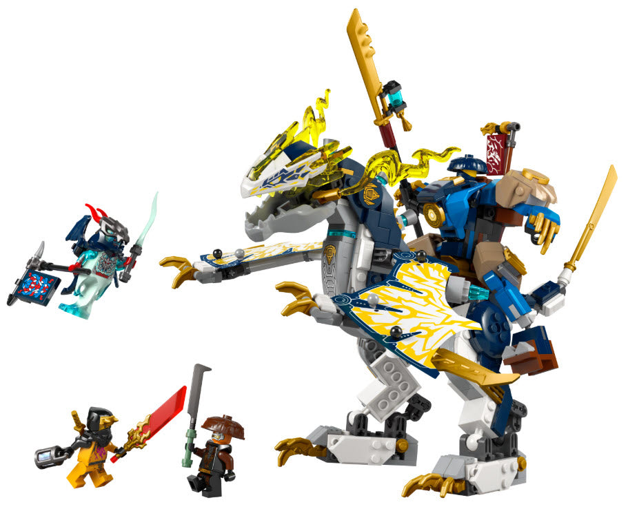 Inhalt: LEGO Ninjago 71843 Rogues Mech-Drachenreiter