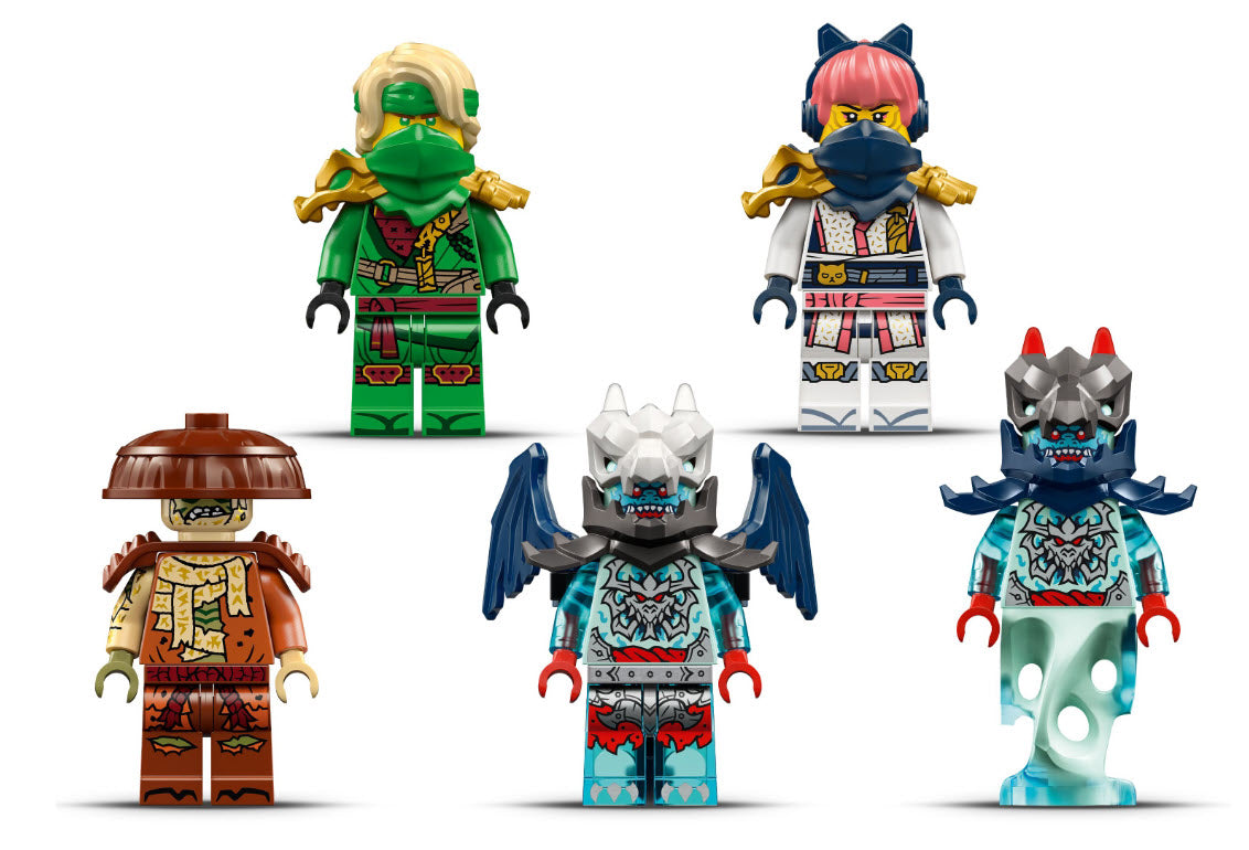 Minifiguren: LEGO Ninjago 71845 Lloyds Jet-Mech