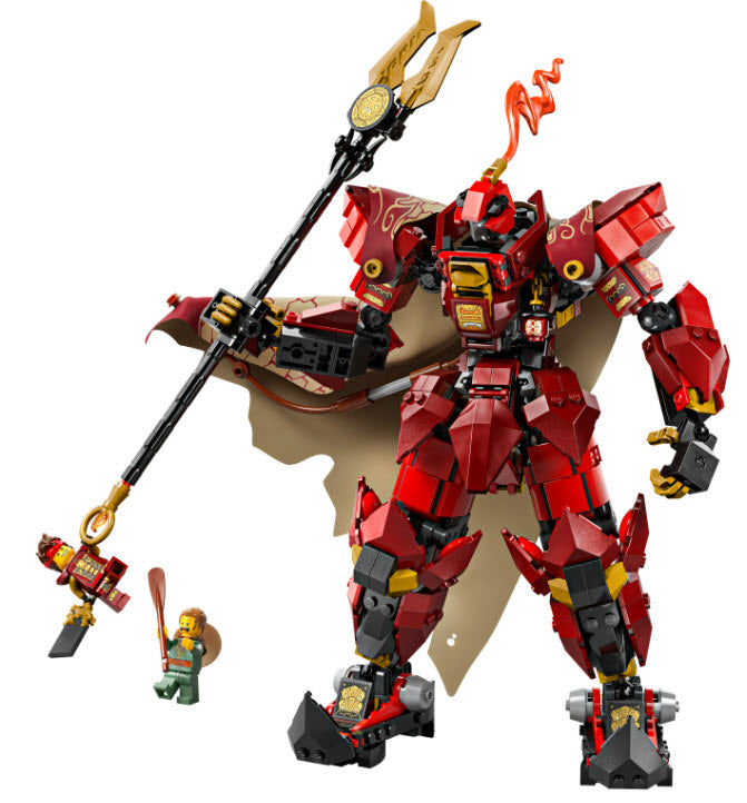 Inhalt: LEGO Ninjago 71846 Der Feuerritter-Mech
