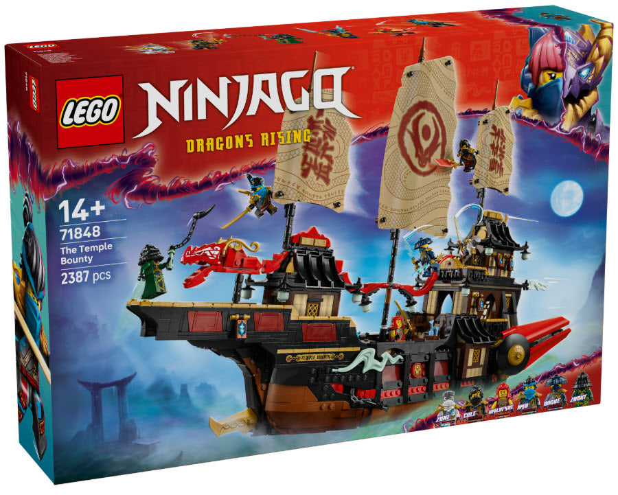 LEGO Ninjago 71848 Der Tempel-Flugsegler