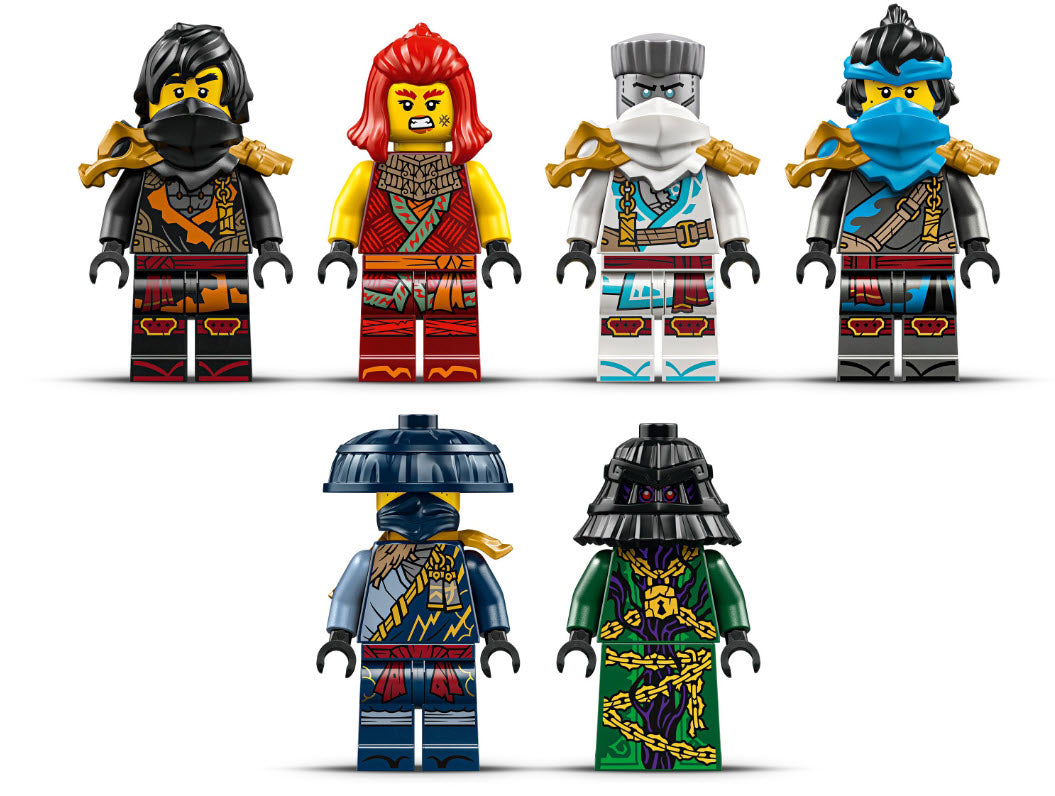 Minifiguren: LEGO Ninjago 71848 Der Tempel-Flugsegler