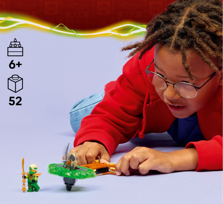 Detail 2: LEGO Ninjago 71850 Lloyd vs. Erdmonster-Spinner