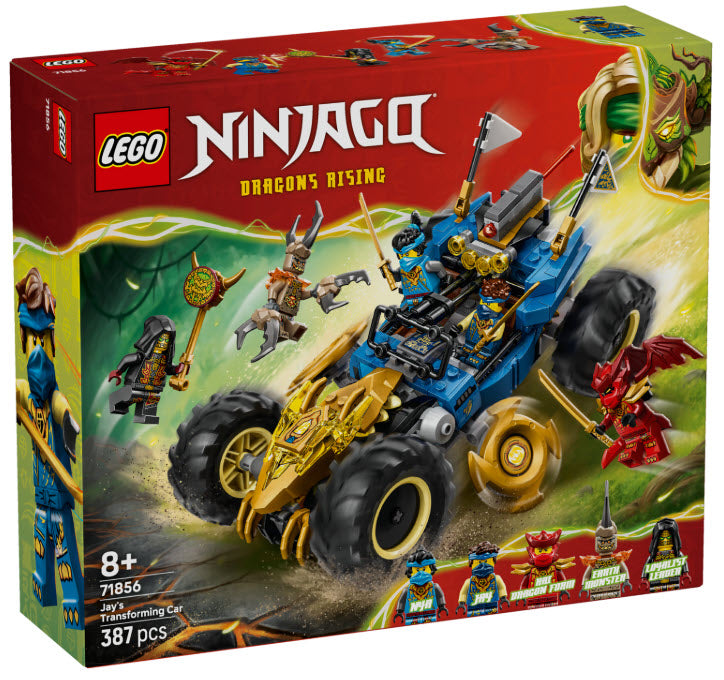 LEGO Ninjago 71856 Jays Transformationsflitzer
