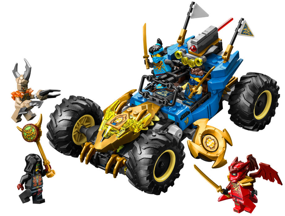 Inhalt: LEGO Ninjago 71856 Jays Transformationsflitzer