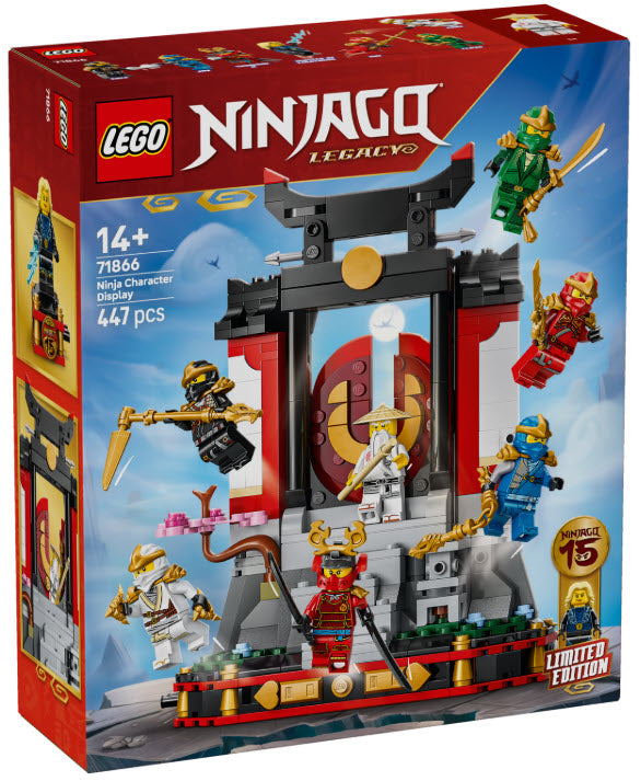 LEGO Ninjago 71866 15-jähriges Jubiläum: Ninja-Charaktere zum Ausstellen
