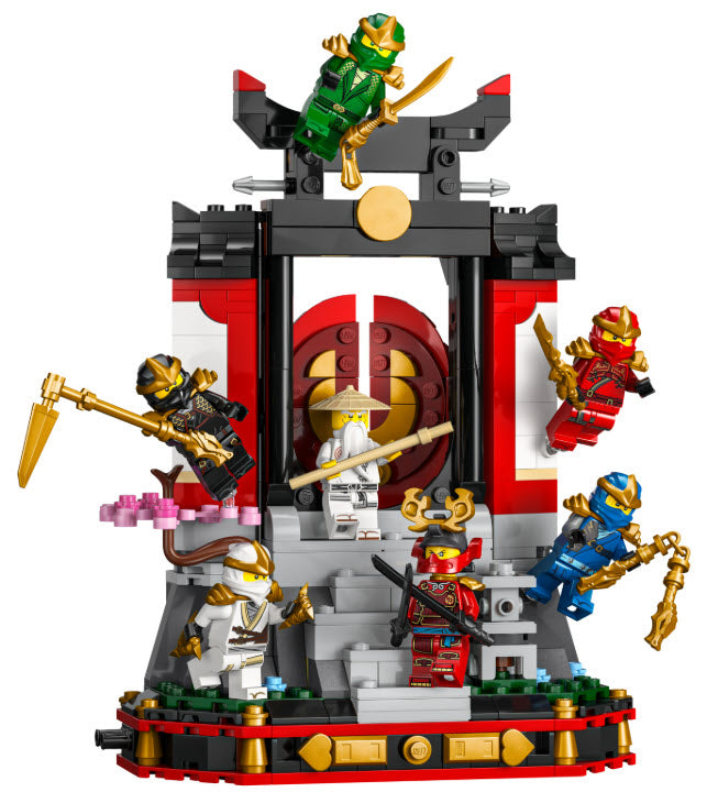 Inhalt: LEGO Ninjago 71866 15-jähriges Jubiläum: Ninja-Charaktere zum Ausstellen