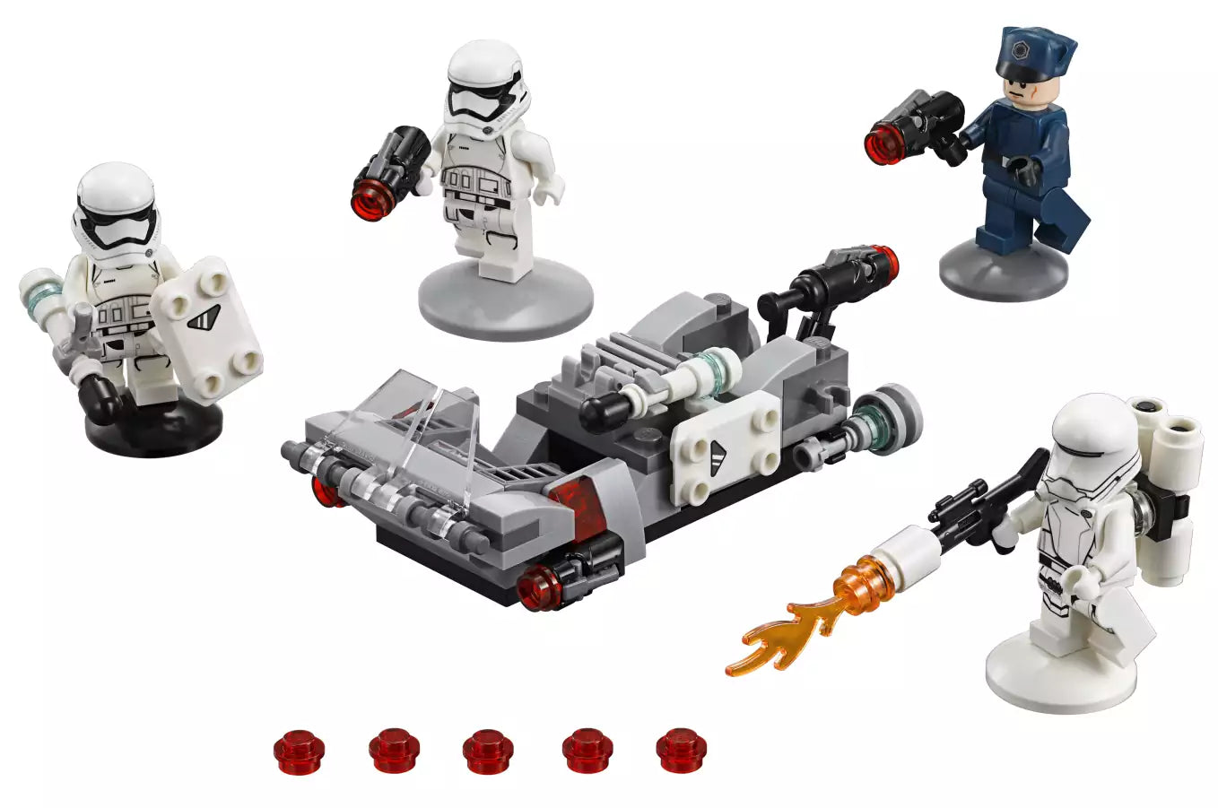 Inhalt: LEGO Star Wars 75166 First Order Transport Speeder Battle Pack