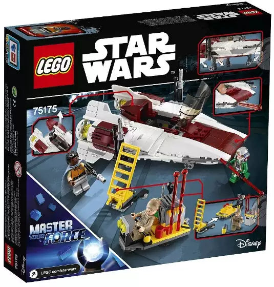 Box Rückansicht: LEGO Star Wars 75175 A-Wing Starfighter