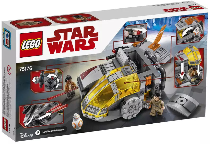 Box Rückansicht: LEGO Star Wars 75176 Resistance Transport Pod
