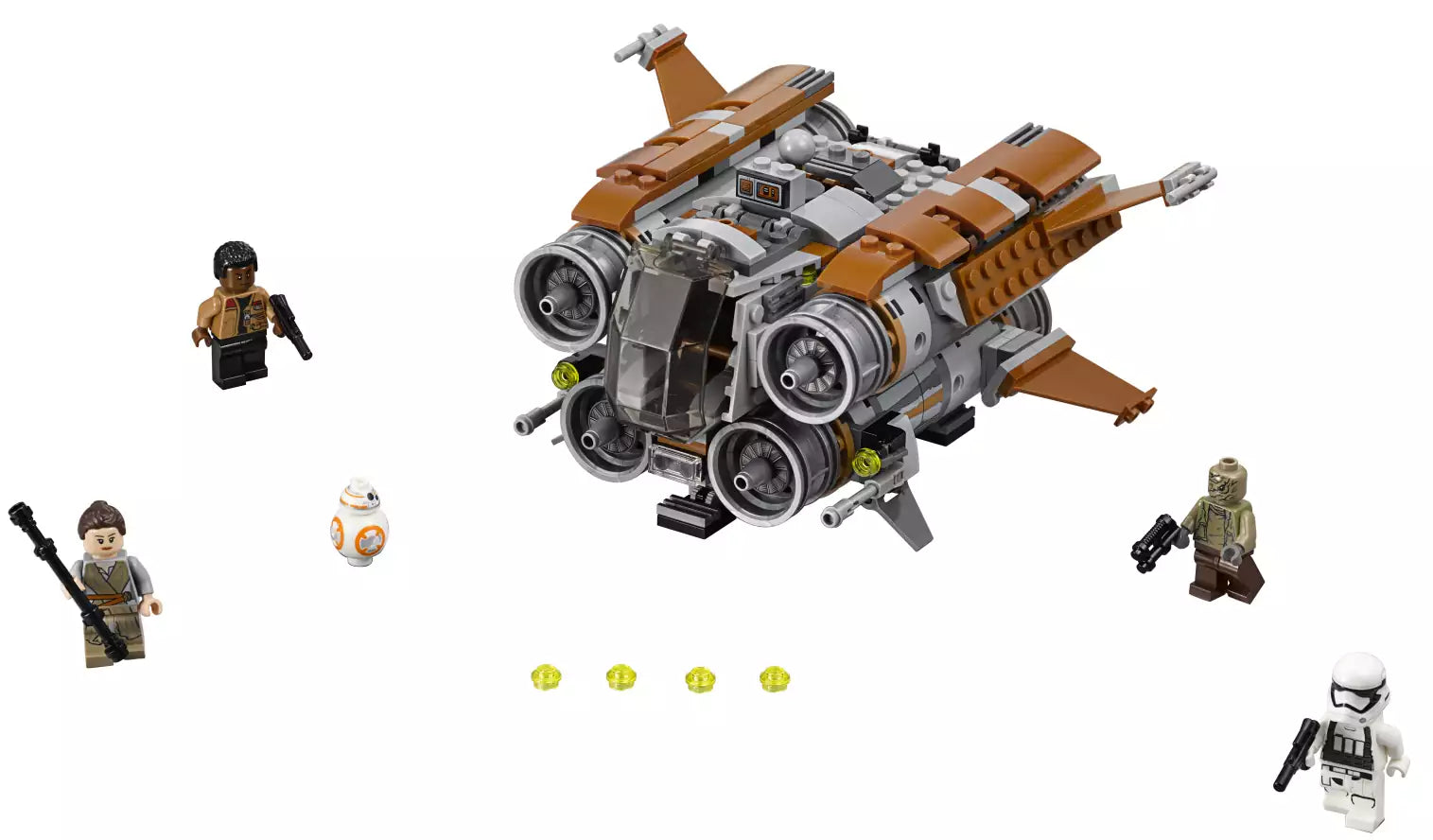 Inhalt: LEGO Star Wars 75178 Jakku Quadjumper