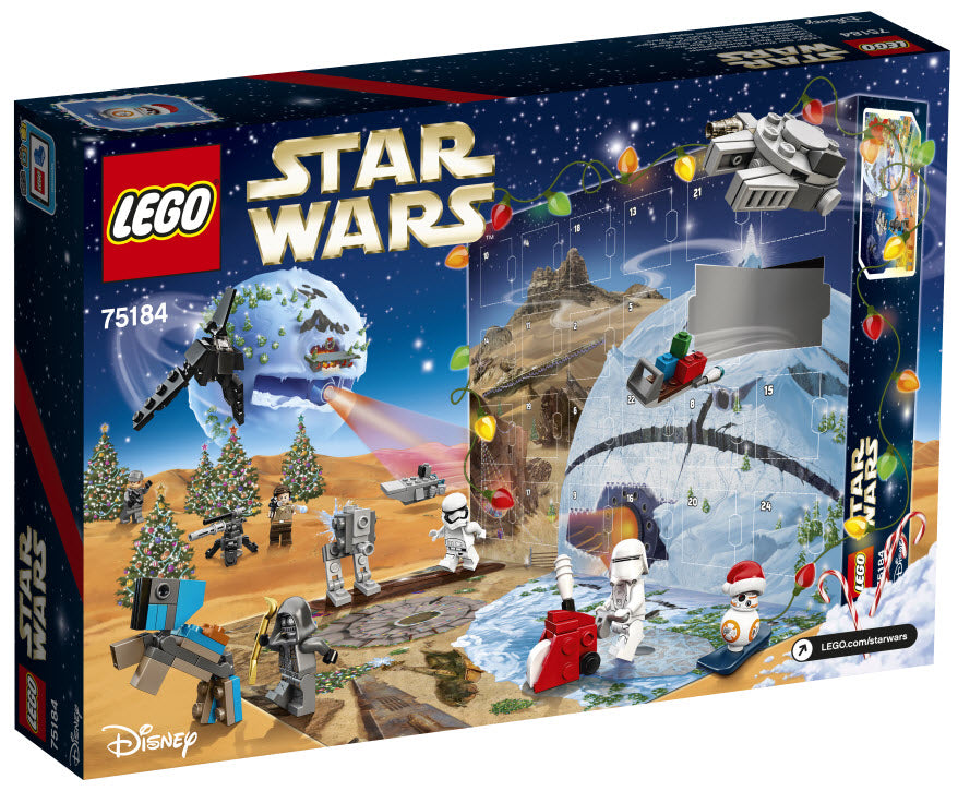 LEGO Star Wars 75184 Adventskalender 2017, Box Rückansicht