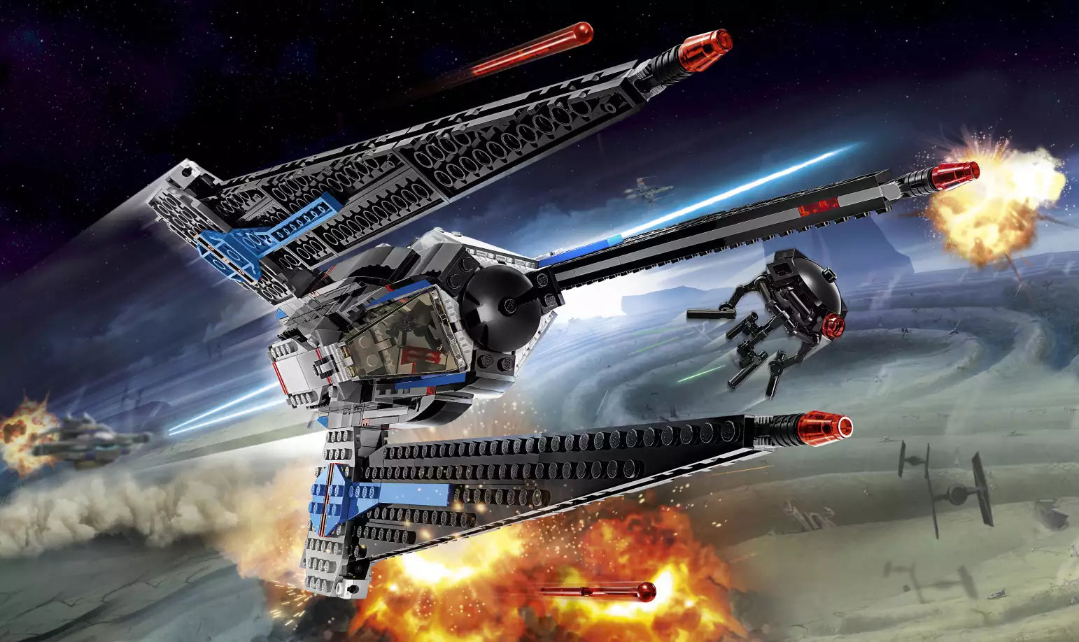 Detail 2: LEGO Star Wars 75185 Tracker I