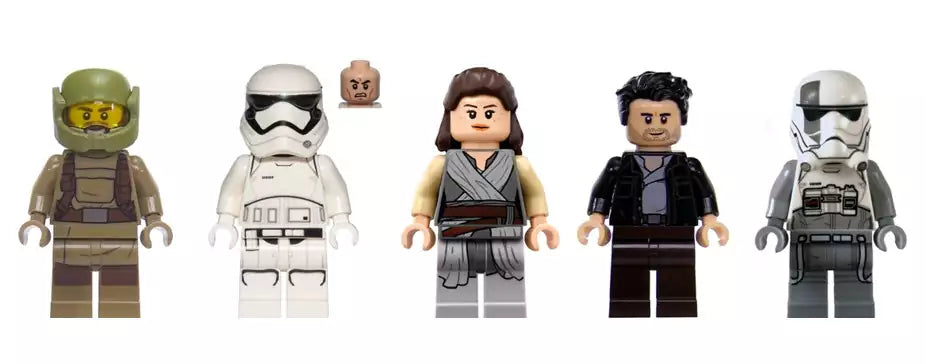 Minifiguren: LEGO Star Wars 75189 First Order Heavy Assault Walker