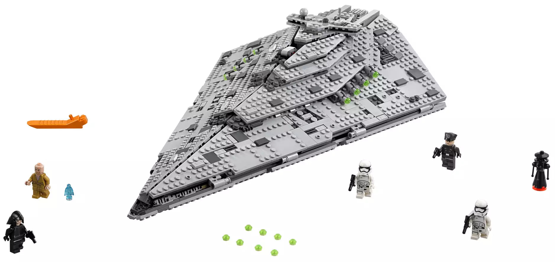 Inhalt: LEGO Star Wars 75190 First Order Star Destroyer