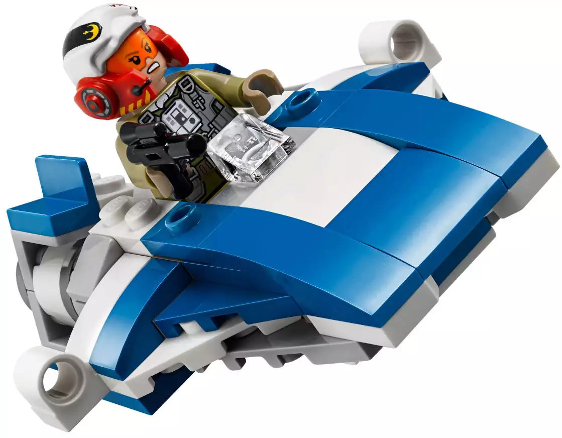 Detail 2: LEGO Star Wars 75196 A-Wing vs. TIE Silencer Microfighters