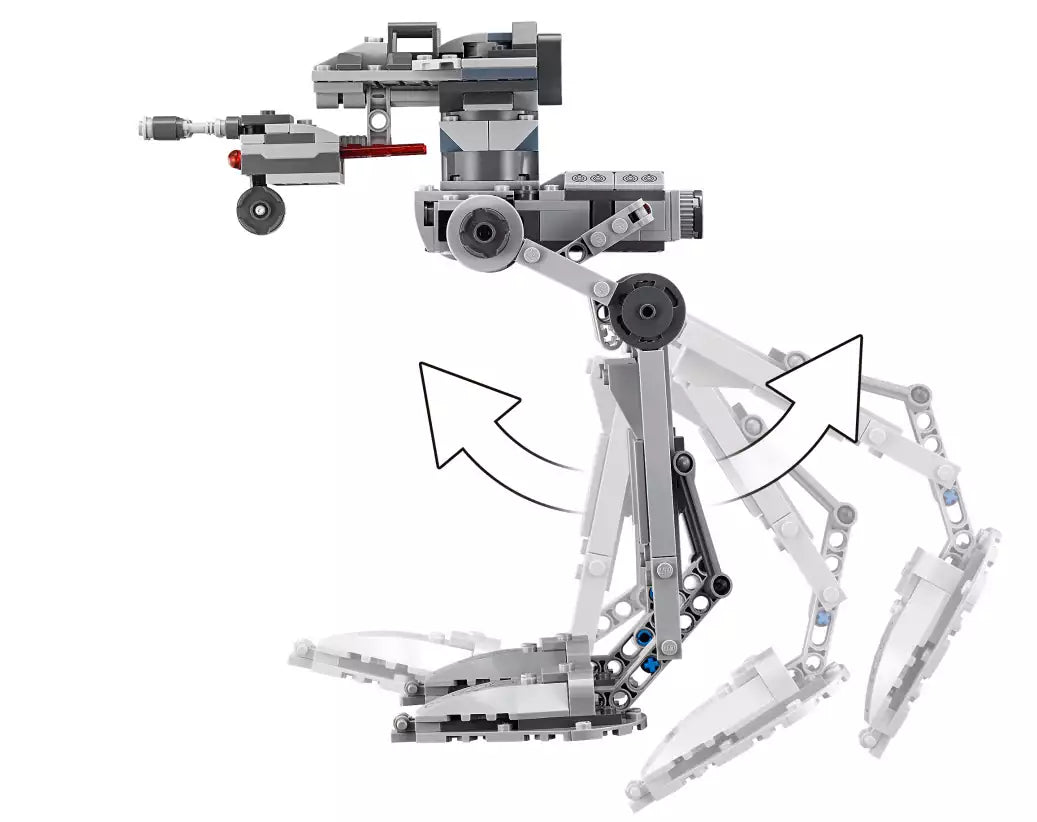 Detail 2: LEGO Star Wars 75201 First Order AT-ST
