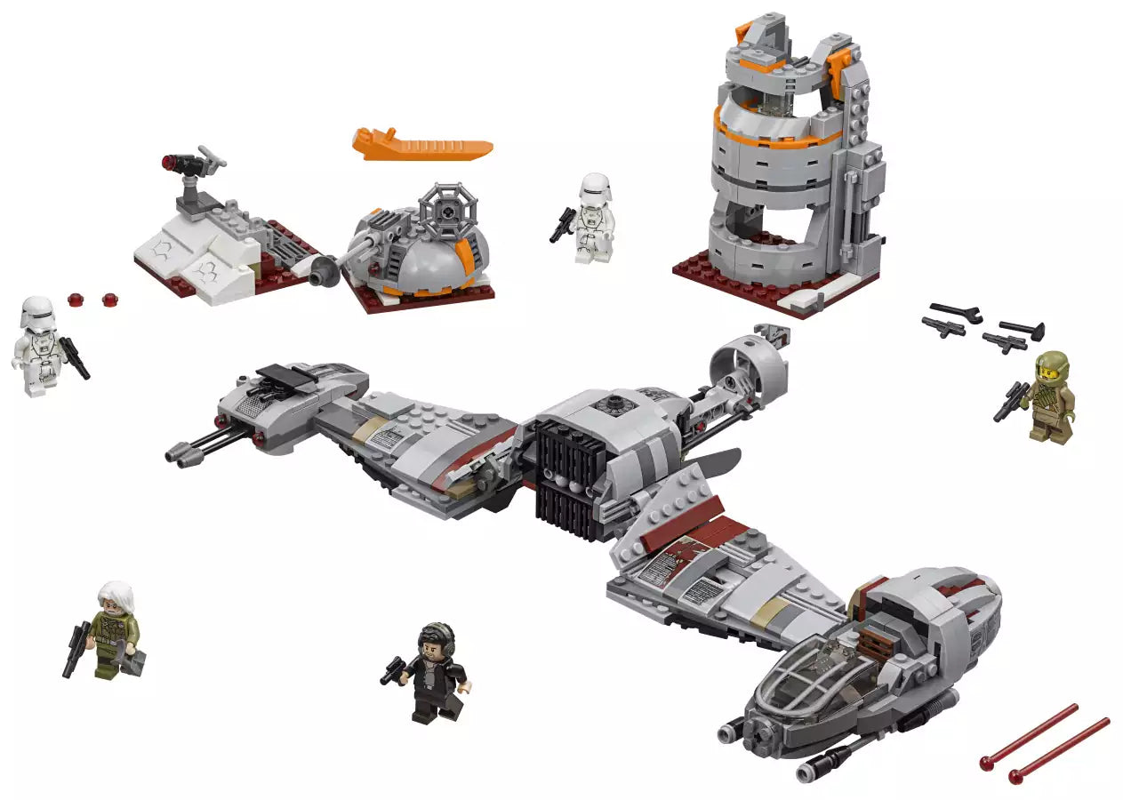 Inhalt: LEGO Star Wars 75202 Defense of Crait