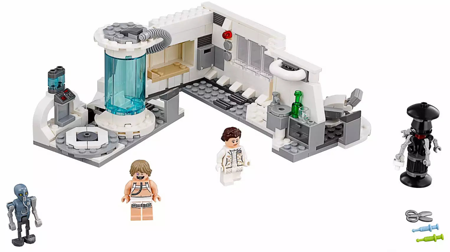Inhalt: LEGO Star Wars 75203 Heilkammer auf Hoth
