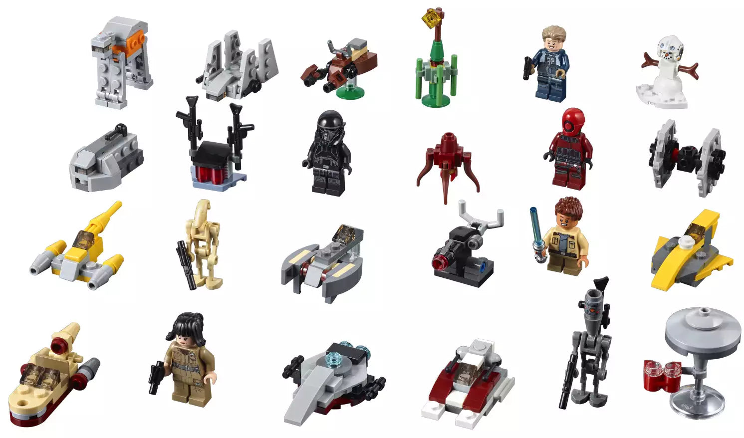 Inhalt: LEGO Star Wars 75213 Adventskalender