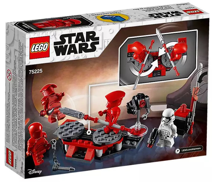Box Rückseite: LEGO Star Wars 75225 Elite Praetorian Guard Battle Pack