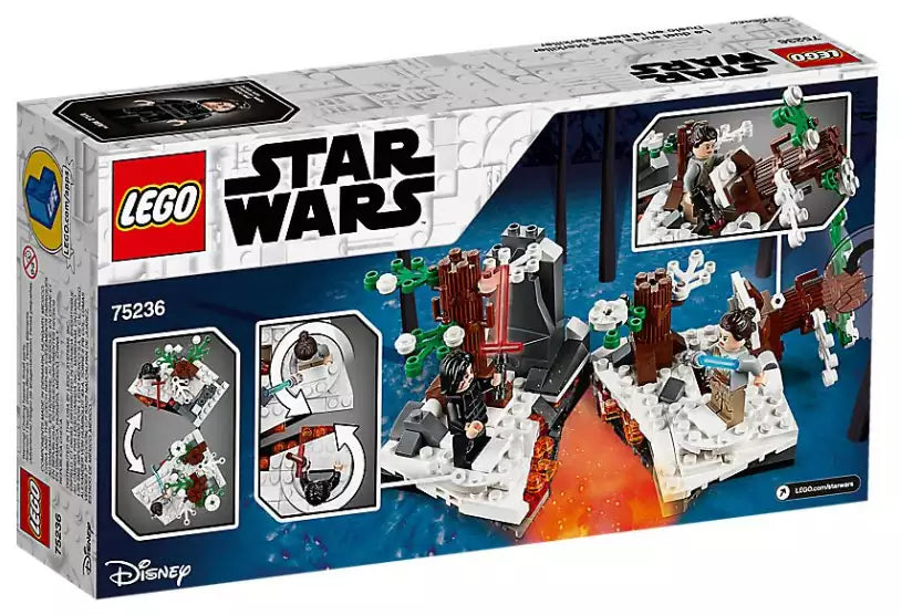 Box Rückseite: LEGO Star Wars 75236 Duell um die Starkiller-Basis
