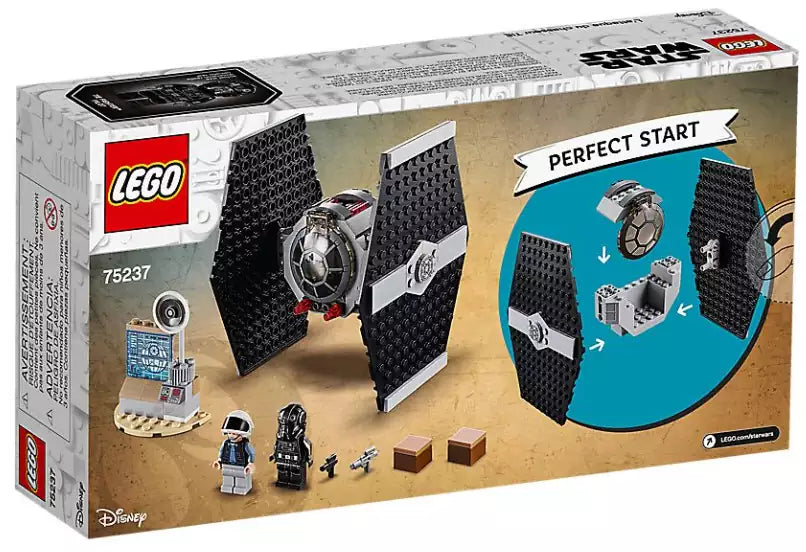 Box Rückseite: LEGO Star Wars 75237 TIE Fighter Attack