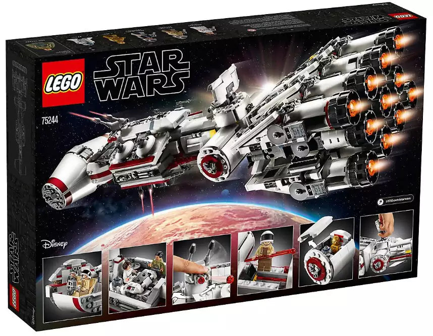 Box Rückseite: LEGO Star Wars 75244 Tantive IV