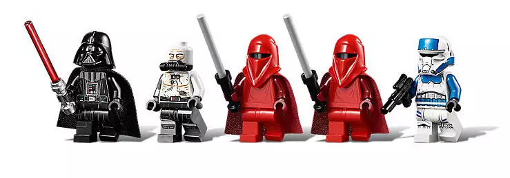 Minifiguren: LEGO Star Wars 75251 Darth Vaders Festung