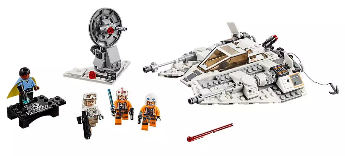 Inhalt: LEGO Star Wars 75259 Snowspeeder – 20 Jahre LEGO Star Wars