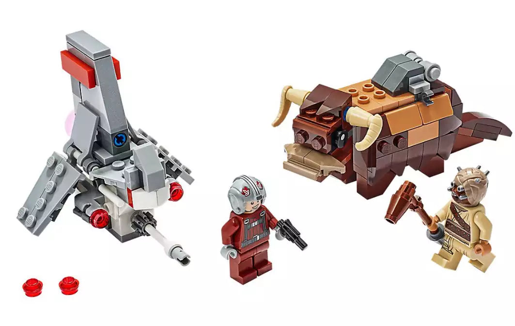 Inhalt: LEGO Star Wars 75265 T-16 Skyhopper vs Bantha Microfighters