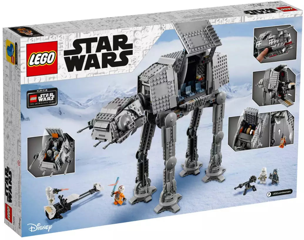 Box Rückansicht: LEGO Star Wars 75288 AT-AT