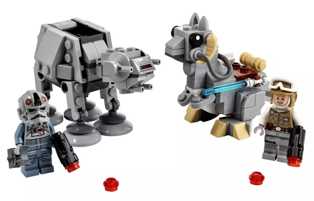 Inhalt: LEGO Star Wars 75298 AT-AT vs. Tauntaun Microfighters