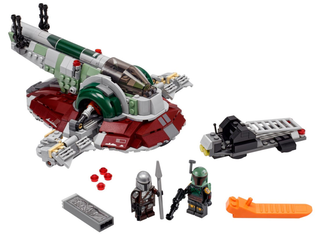 Inhalt: LEGO Star Wars 75312 Boba Fetts Starship