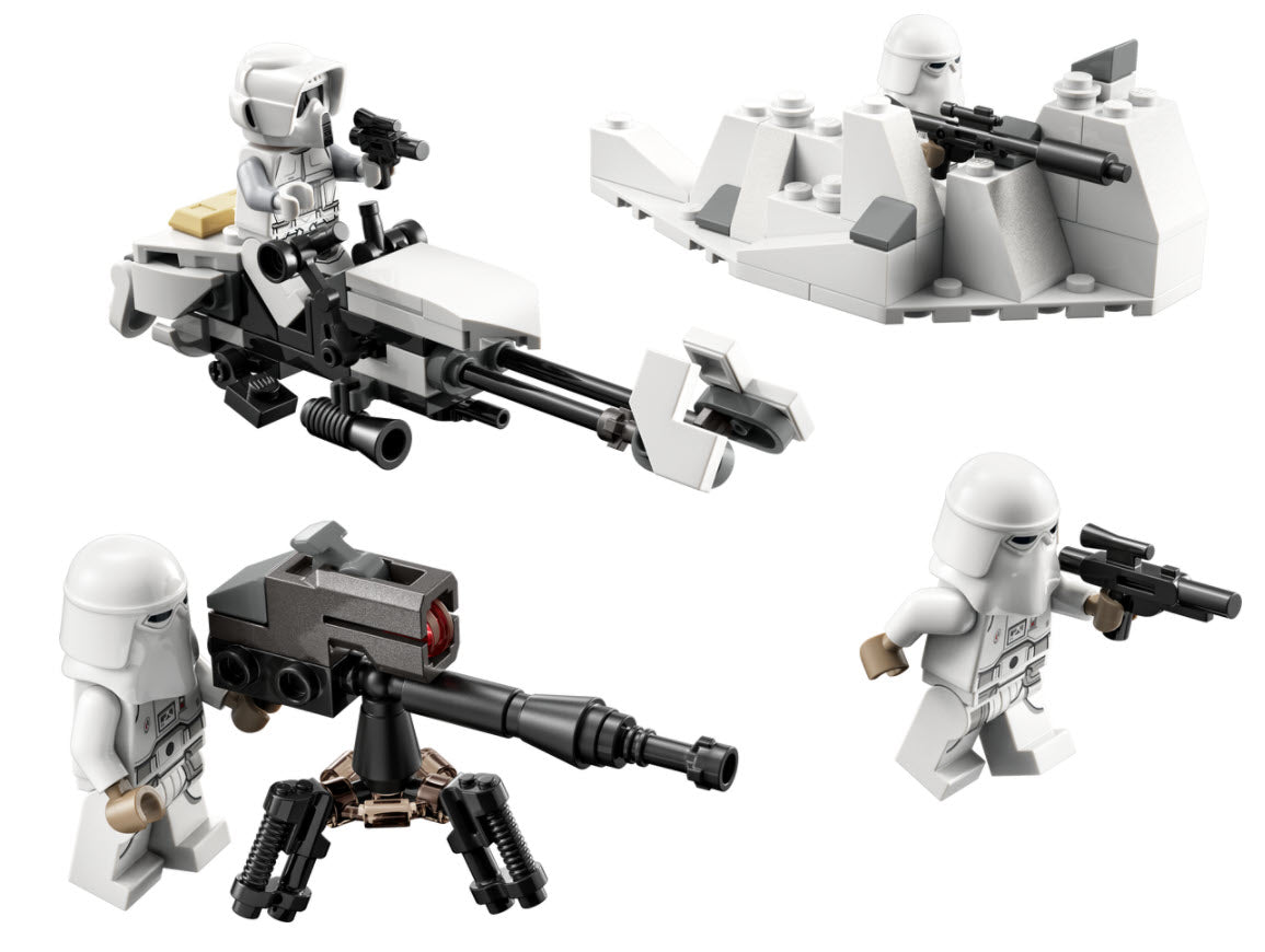 Inhalt: LEGO Star Wars 75320 Snowtrooper Battle Pack