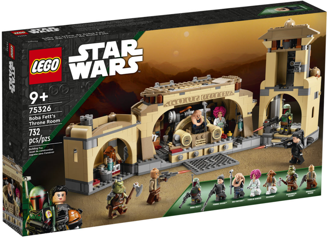 LEGO Star Wars 75326 Boba Fetts Thronsaal