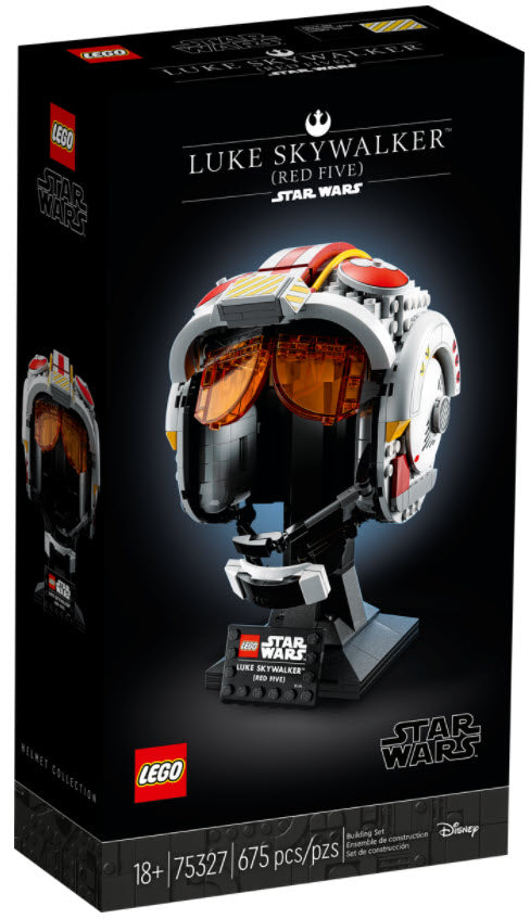 LEGO Star Wars 75327 Helm von Luke Skywalker (Rot Fünf)