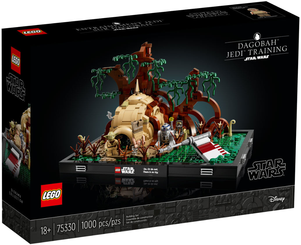 LEGO Star Wars 75330 Jedi Training auf Dagobah – Diorama