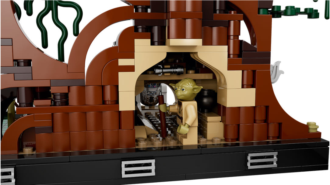Detail 3: LEGO Star Wars 75330 Jedi Training auf Dagobah – Diorama