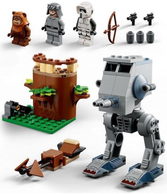 Minifiguren: LEGO Star Wars 75332 AT-ST