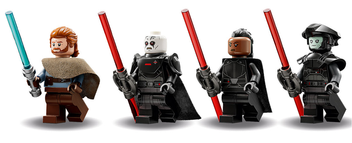 Minifiguren: LEGO Star Wars 75336 Die Scythe – Transportschiff des Großinquisitors