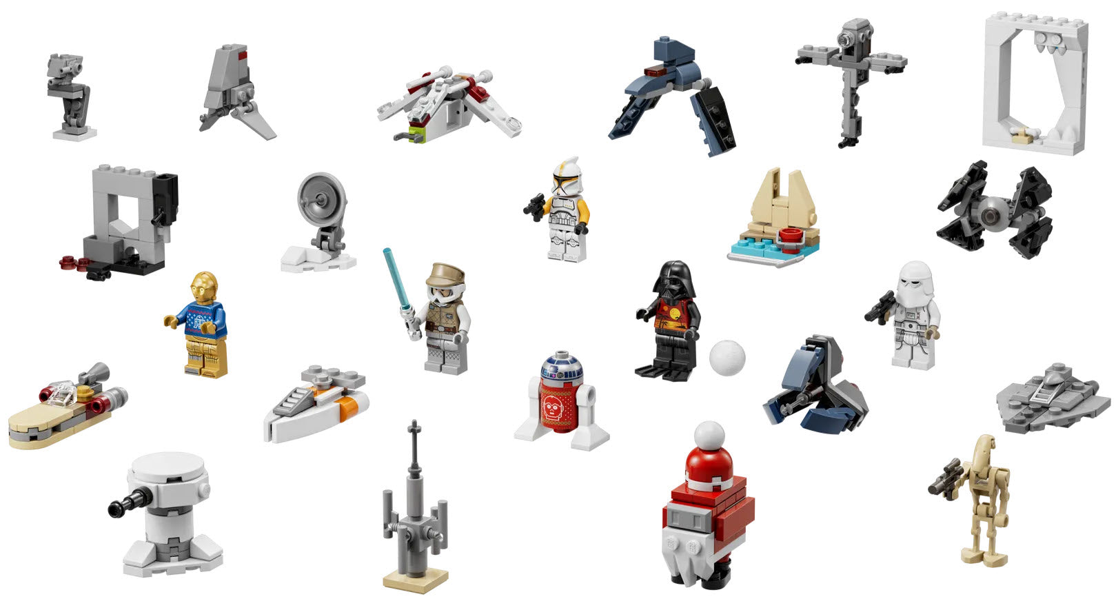 Inhalt: LEGO Star War 75340 Adventskalender 2022