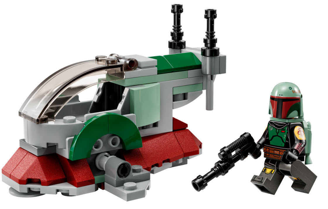 Inhalt: LEGO Star Wars 75344 Boba Fetts Starship – Microfighter